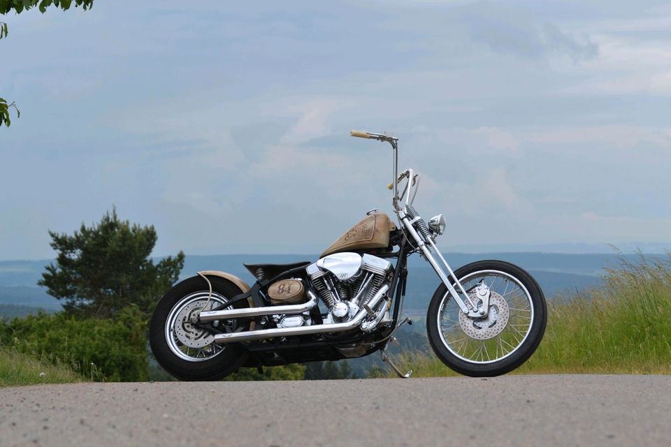 Harley Davidson 2 Liter Motor Evo Softail Chopper Custom in Wernberg-Köblitz