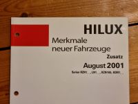 Toyota HILUX - Merkmale neuer Fahrzeuge 2001 Hessen - Hasselroth Vorschau