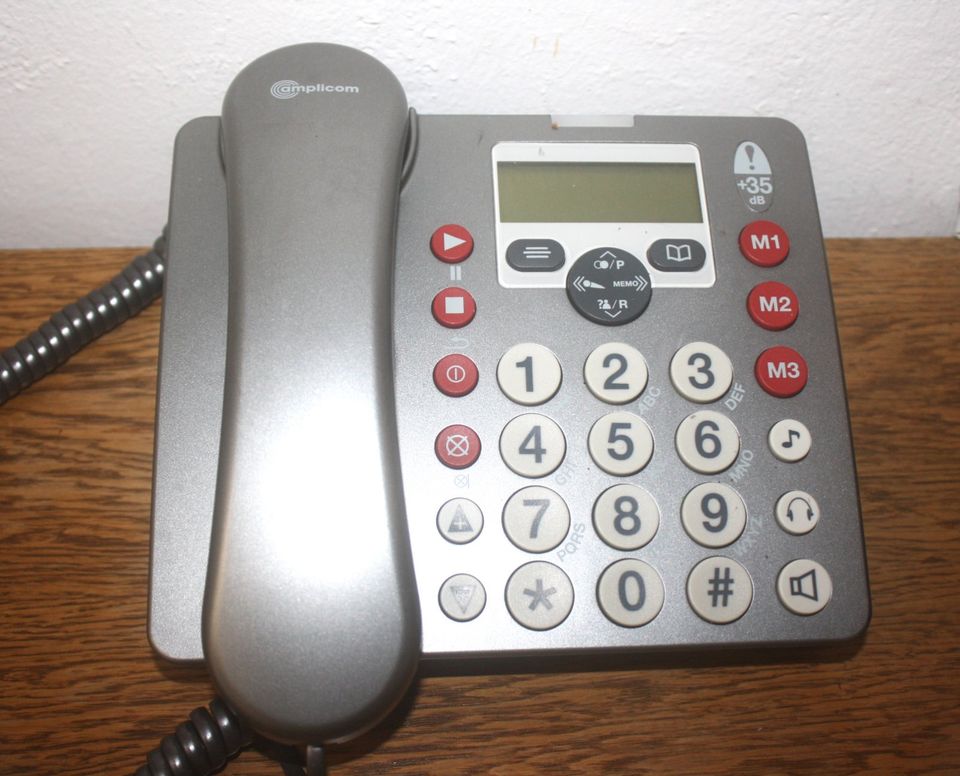 Senioren-Telefon Amplicom 58 große Tasten extra laut in Hückelhoven
