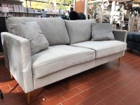 3-Sitzer Sofa Garnitur Couch Samtoptik grau UVP 1.199 € Neustadt - Hohentor Vorschau