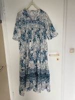 Sommerkleid Maxikleid Kleid Zara blau weiß Blumenmuster Delft Düsseldorf - Angermund Vorschau