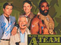 Original Dirk Benedict & Mr. T Autogramm ( A - TEAM ) Bayern - Coburg Vorschau