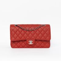 Chanel Timeless Medium Tasche Caviar Rot mit silberner Hardware Frankfurt am Main - Altstadt Vorschau