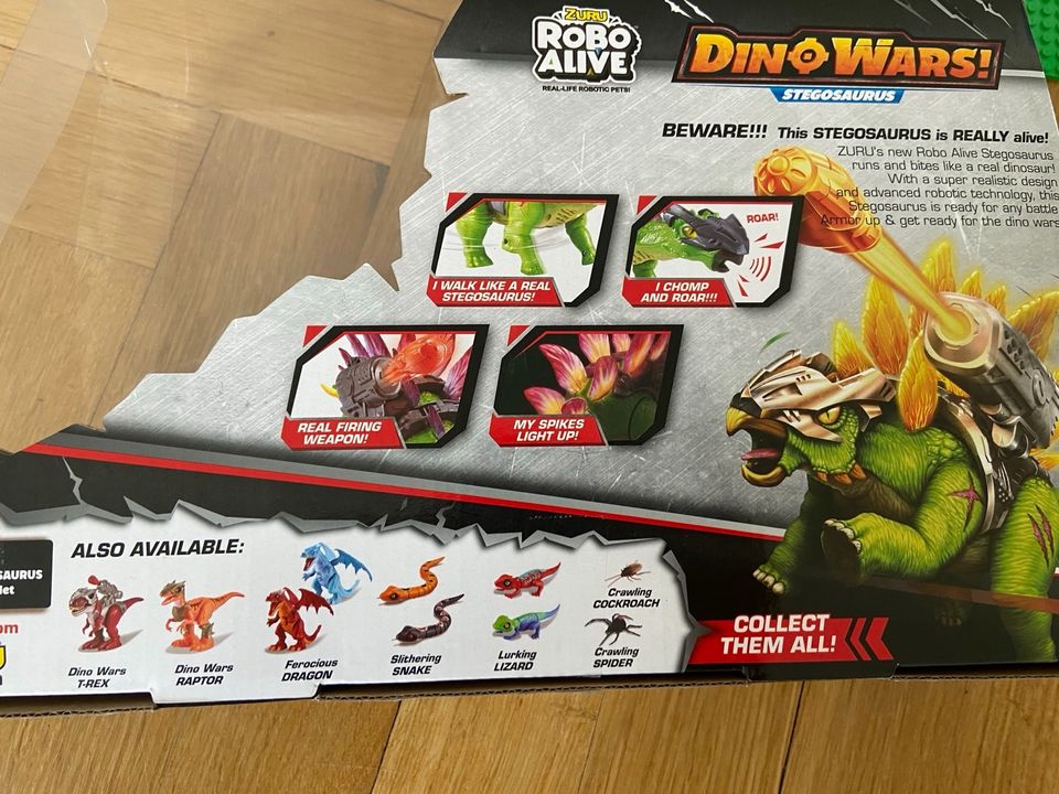 Robo Alive Dino Wars Dinosaurier Stegosaurus, Roboter-Spielzeug in München