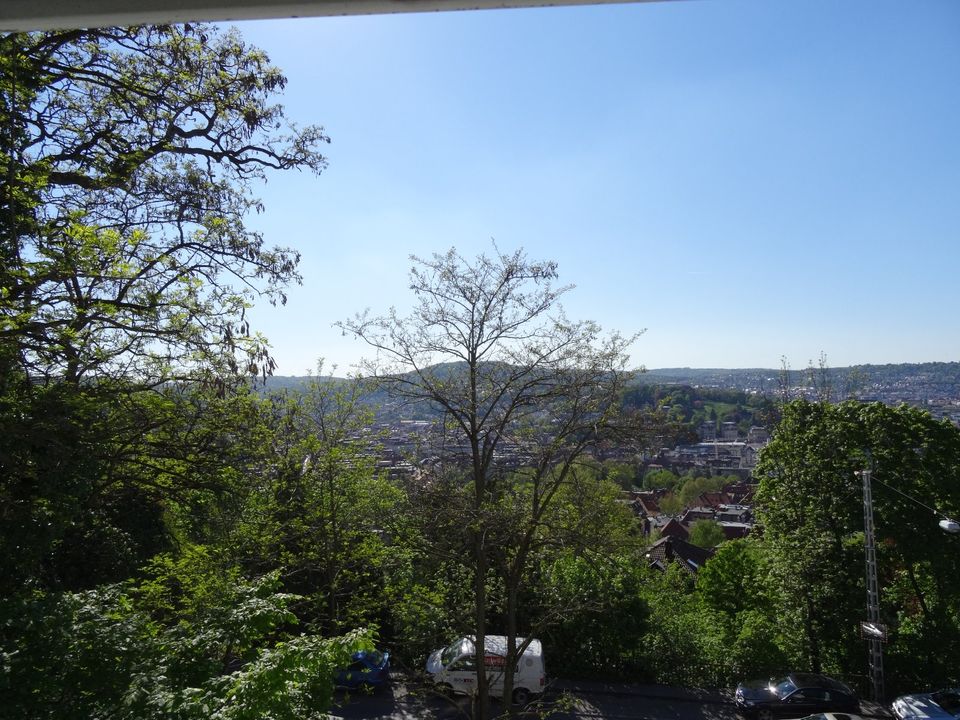 Großartige DG-Wohnung. Balkon. Dachterrasse-Spektakuläre Aussicht in Stuttgart