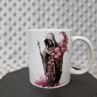 Tasse Henker Gothik Blumen Geschenk Geburtstag Totenkopf Skull Nordrhein-Westfalen - Ense Vorschau