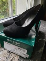 Paul Green Pumps 3,5 Gr.36 NP 110€  Samtstoff schwarz Saarbrücken-Dudweiler - Dudweiler Vorschau