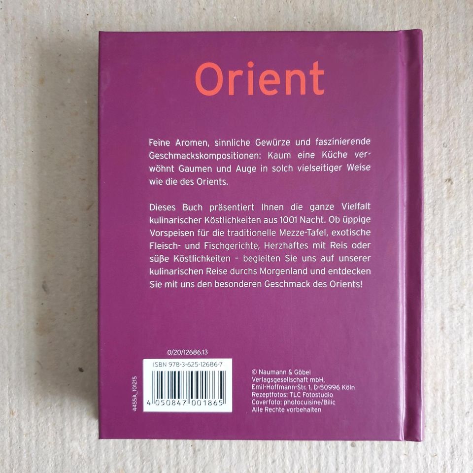 Kochbuch NEU ☆ Orient ☆ Herrlich aromatisch und immer ein Genuss in Erftstadt