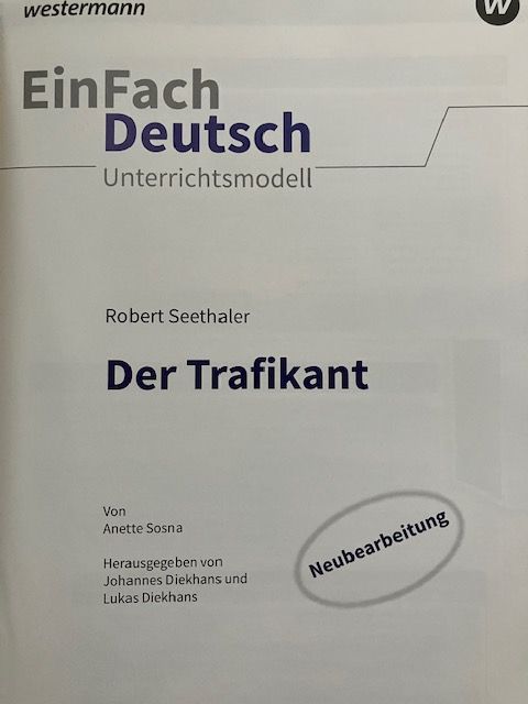 Lehrermaterial Der Trafikant Robert Seethaler in Köln