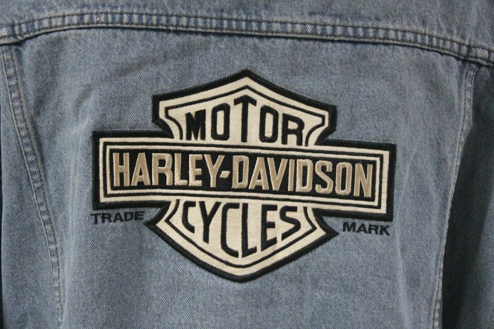 Harley Davidson Jeans Jacke in der Größe L für HD Biker in Penkun