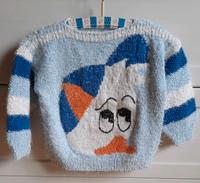 HANDGESTRICKTER PULLI GR.116 UNIKAT Bayern - Dillingen (Donau) Vorschau