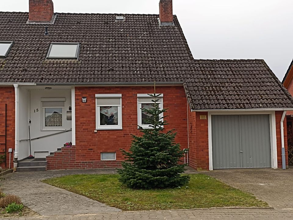 Reihenendhaus mit Garage und Garten in Dannenberg (Elbe)