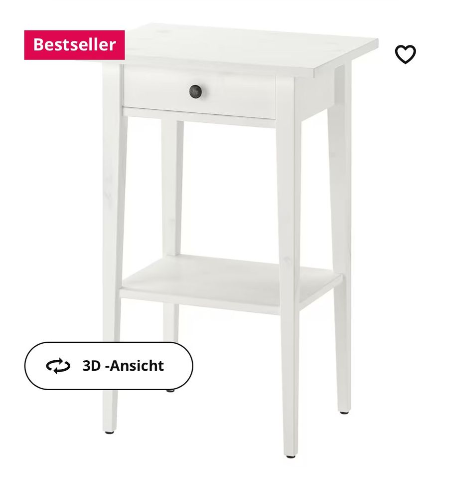 2 Nachttische HEMNES von Ikea in Dresden