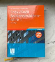 Bücher Architektur Frick/ Knöll Baukonstruktionslehre 1 Hessen - Wabern Vorschau