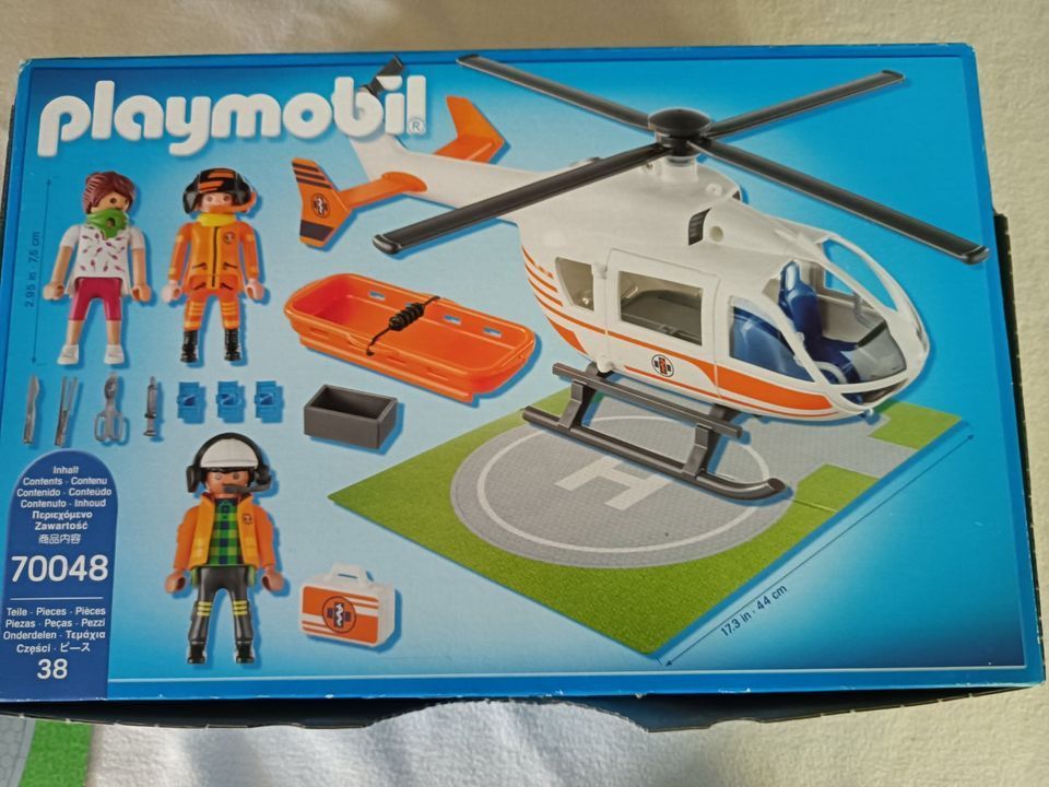 Playmobil Hubschrauber OVP 70048 Rettungshubschrauber Notarzt in Neumünster