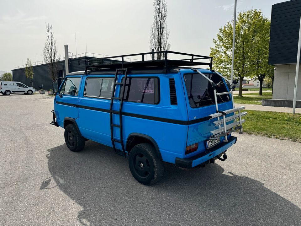 Verkaufe geliebten VW Bus T3 Syncro „kleiner blauer Panzer“ in Kolbermoor
