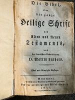 Original Luther Bibel von 1841, Stuttgarter Ausgabe Baden-Württemberg - Ebersbach an der Fils Vorschau