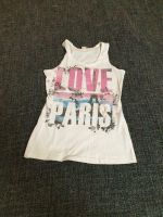 Tanktop Oberteil gr. 128 love Paris T-Shirt Hemd Trägertop Shirt Berlin - Mitte Vorschau