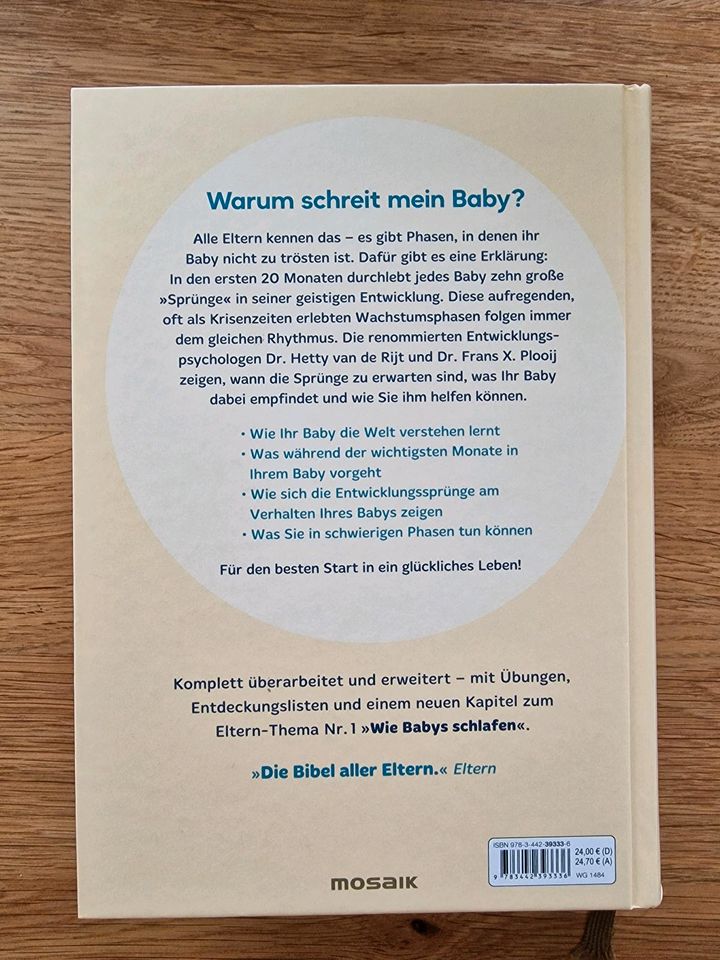 Oje, ich wachse Buch Hardcover NEU Baby Kleinkind Schub in Elz