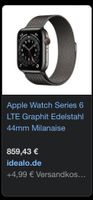 • NEU Apple Watch 6 44 mm Edelstahl Graphit Milanaise Armband 7 Baden-Württemberg - Pfullendorf Vorschau