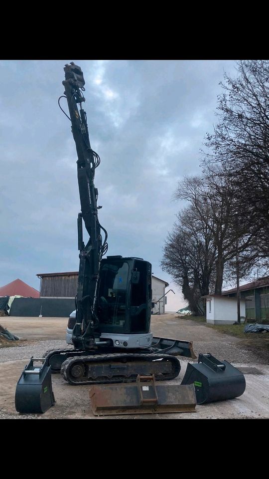 Baggerarbeiten Minibaggerarbeiten Minibagger mieten/leihen in Langerringen