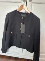 Massimo Dutti Boucléjacke - Blazer schwarz, Gr. M NEU Nordrhein-Westfalen - Ibbenbüren Vorschau