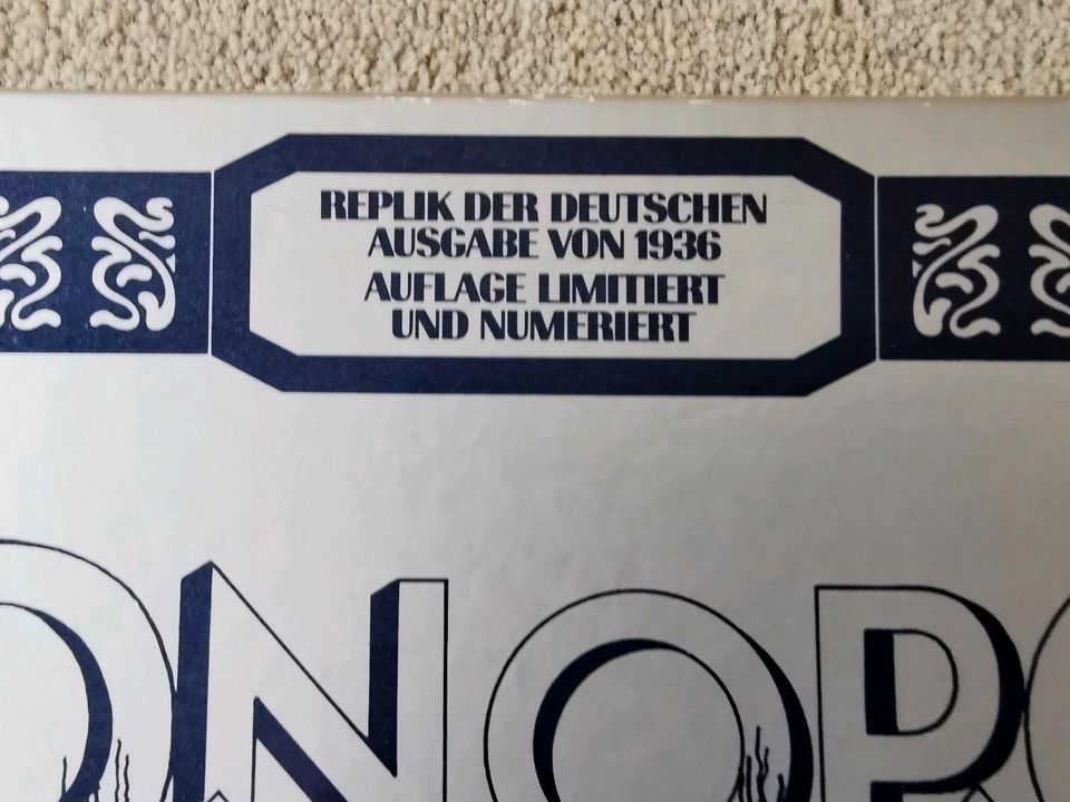 Monopoly Replik der deutschen Ausgabe von 1936 mit Zertifikat in Weiden (Oberpfalz)