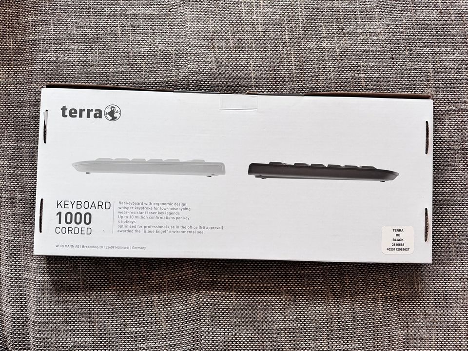 NEU! Terra Keyboard corded high quality, flat and quiet Tastatur in Wolfsburg