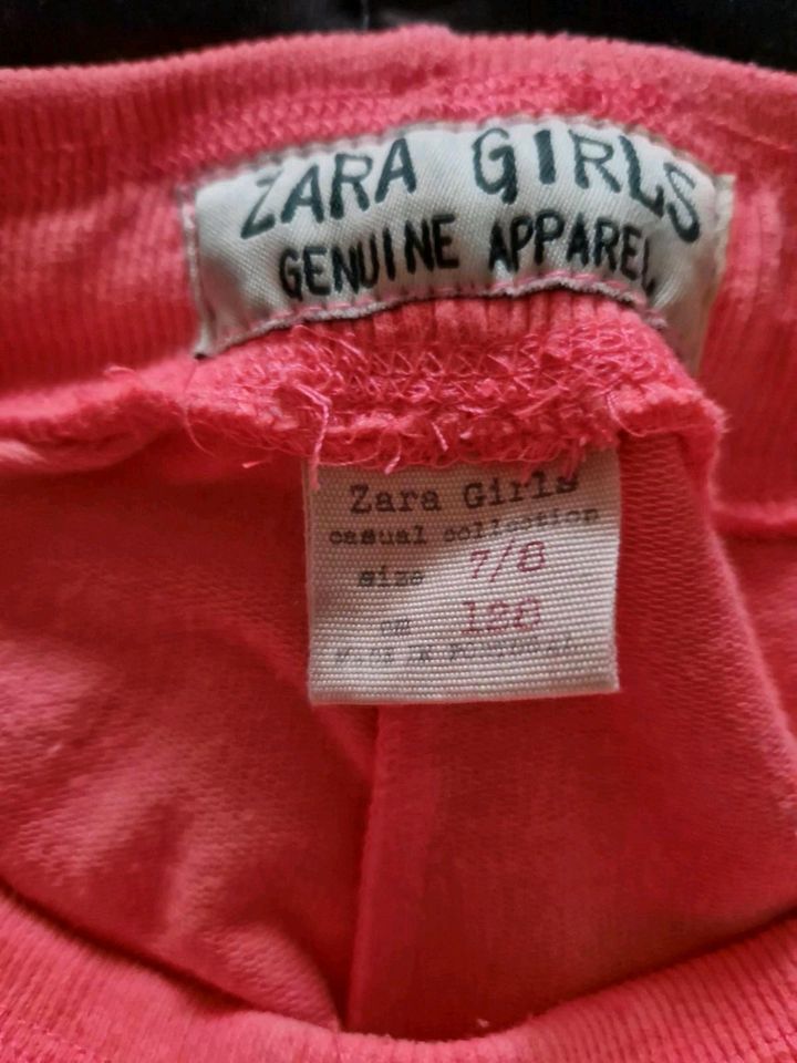 ZARA Jogginghose neonorange 128 7/8 J in Erlangen