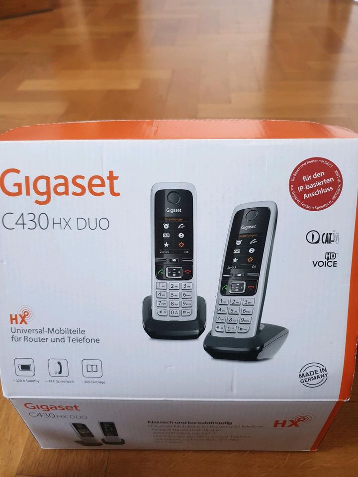 2 DECT-TelefoneGigaset C430HX Duo -  schnurlos für Router - Fritz in Stuttgart