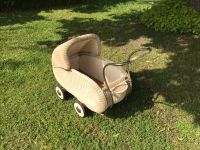 Retro Kinderwagen Korbgeflecht ( evtl für Newborn Fotoshootings) Bayern - Großaitingen Vorschau