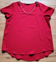 T-Shirt, Damen, rot, silber, München - Bogenhausen Vorschau