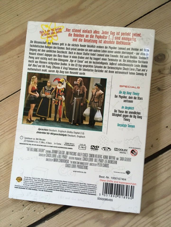 Big Bang Theory Staffel 2 dvd in Steinbergkirche