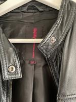 Lederjacke Tom Tailor Denim M Schwarz echtes Leder Herbst Winter Niedersachsen - Westergellersen Vorschau