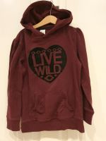 Pullover Hoodie 146 /152 dunkel rot beere here & there C&A Herz Niedersachsen - Hage Vorschau