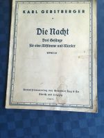 Noten für Altstimme: Die Nacht v. K. Gerstenberger Bothfeld-Vahrenheide - Isernhagen-Süd Vorschau