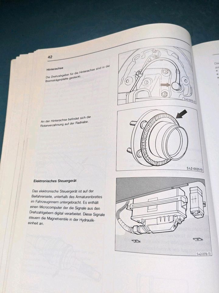 Mercedes MB 100 Werkstatt Handbuch ABS Einführung 1990 in Selters