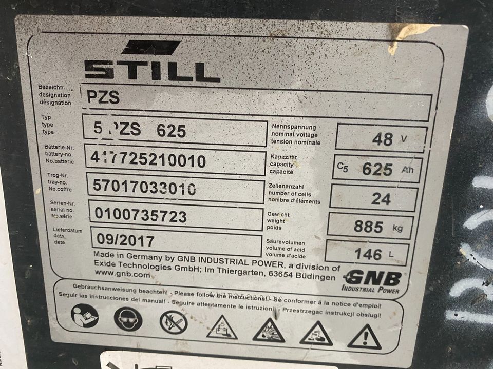 2017 Still RX20-15 Elektrostapler, 1500 kg, 470 cm, Triplex-Mast in Kleve