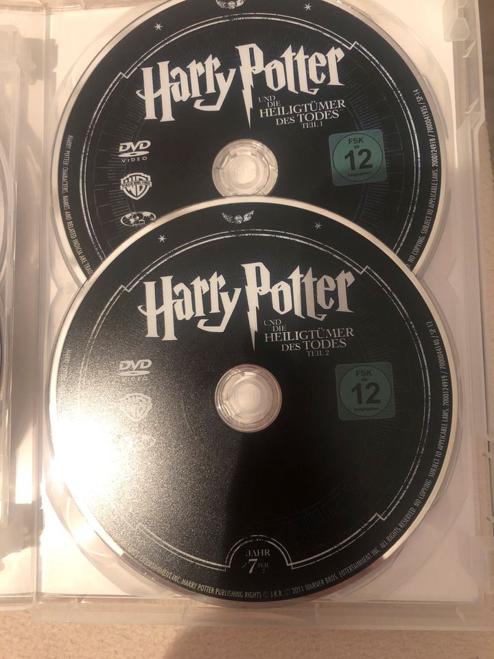 Harry Potter DVD complete collection 8 Filme in Xanten
