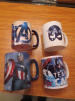 Marvel Captain America 4 Coffee Mugs Kaffeebecher. Niedersachsen - Wittmar Vorschau