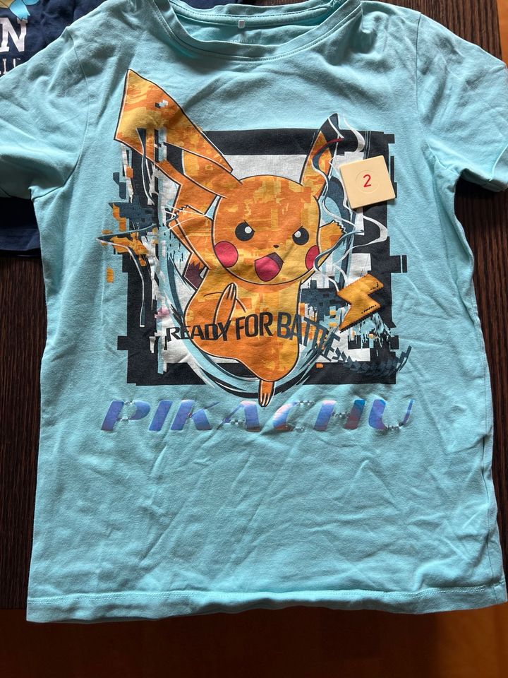 Top!❤️ 134 140 Pokémon Hoodie Kaputzenpullover Shirt Langarmshirt in Hamburg