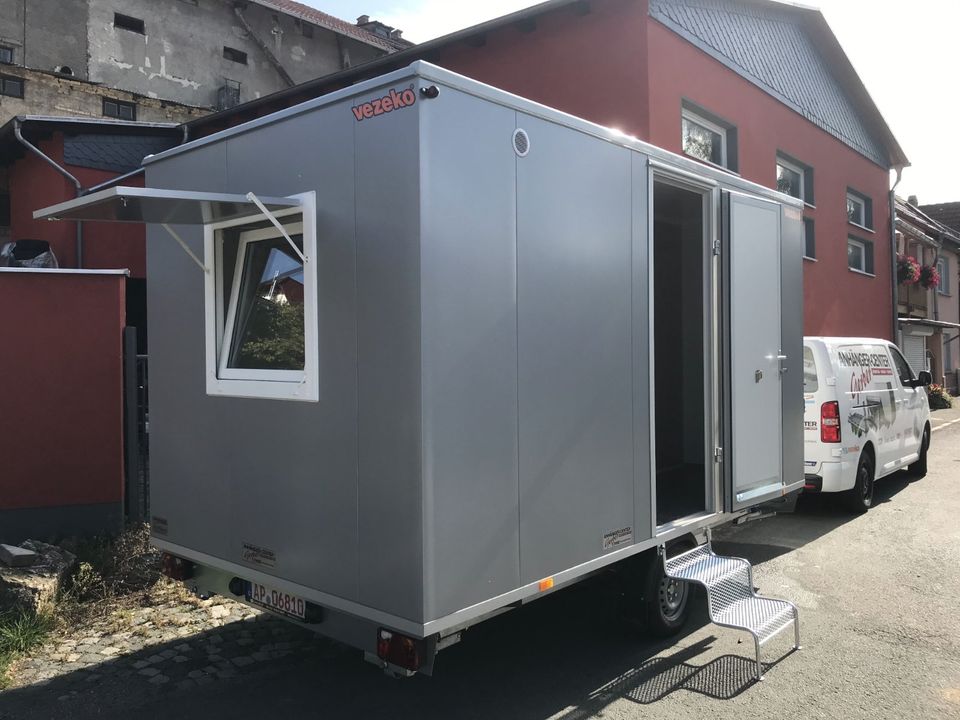 Bauwagen Mannschaftswagen Neu mit Toilette 8 Personen in Triptis