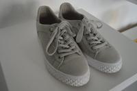 Schöne Sneaker Canvas Halbschuhe Schnürschuhe von Esprit grau Berlin - Schöneberg Vorschau