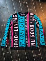 Guess Pullover neon bunt vinted retro M Thüringen - Weimar Vorschau