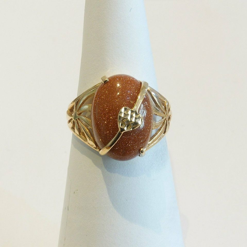 Ring mit Goldfluss in 585er Rot-Gold 3,5gr. Größe 51 (Nr. 599) in Hannover