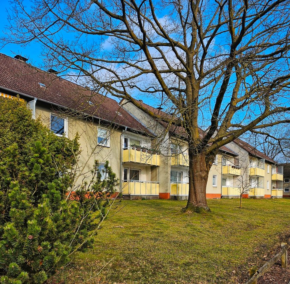 29 PKW-STELLPLÄTZE mit einer vermieteten Eigentumswohnung in ruhiger Lage, Klein-Hehlen, Celle. PROVISIONSFREI in Celle