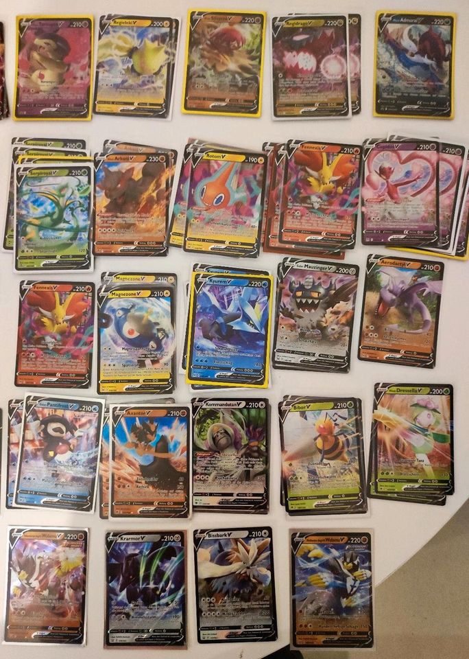 Pokemon Karten V, ex, vmax, vstar, Trainer Gallerie holos glitzer in Dresden