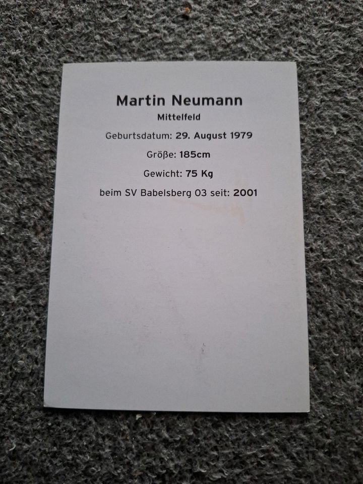 Martin Neumann SV Babelsberg in Meßstetten