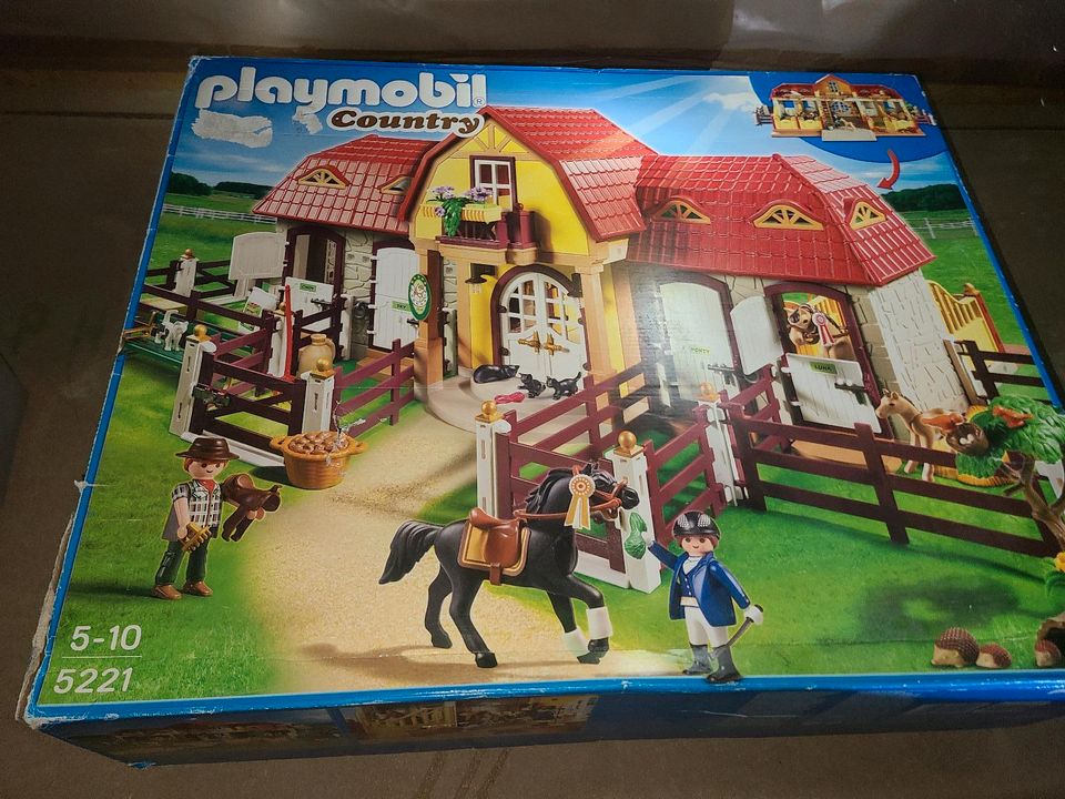 Playmobil Reiterhof 5221 Top Zustand in Wald-Michelbach