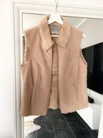 Staccato Weste Jacke Kunstfell Wildleder Velours Braun Beige S M Hessen - Burghaun Vorschau